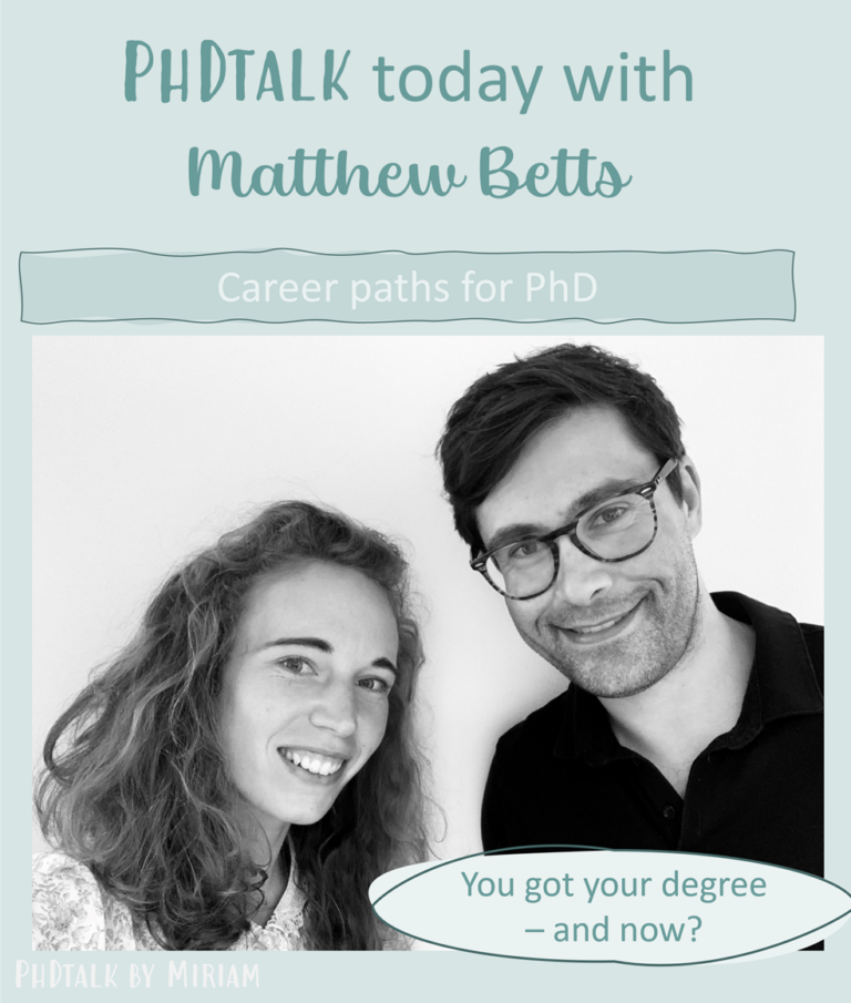 #36 Matt: Career choices for PhDs